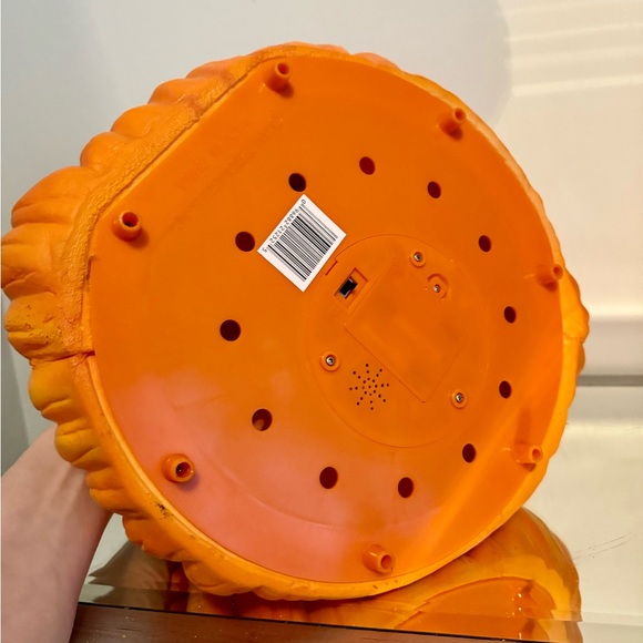 *RARE VINTAGE* TRENDMASTERS 1998 TALKING FAT JACK PUMPKIN DECOR - Picture 9 of 11